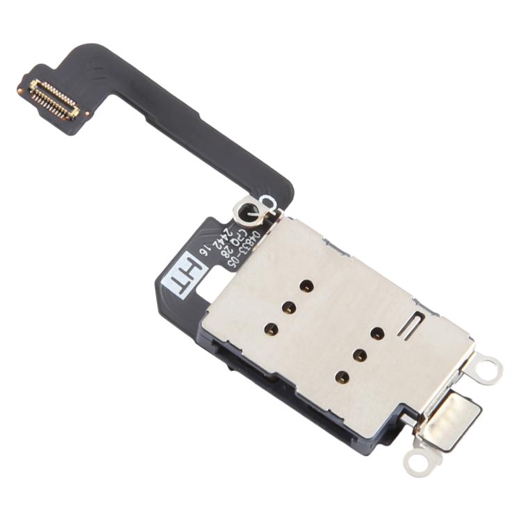 Brand New Dual SIM Card Holder Socket with Flex Cable for iPhone 16 - Image 2