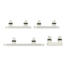 Brand New Power Button and Volume Control Button for iPhone 17 Pro / 17 Pro Max Silver