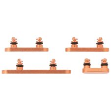 Brand New Power Button and Volume Control Button for iPhone 17 Pro / 17 Pro Max Orange