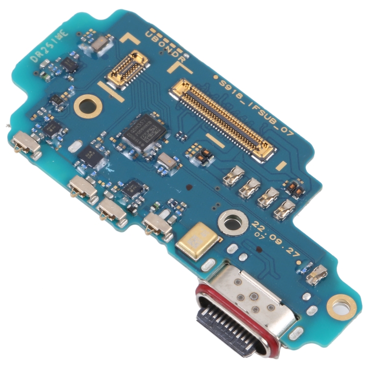 Original Charging Port Board for Samsung Galaxy S23 Ultra SM-S918B EU Edition - 图片 2