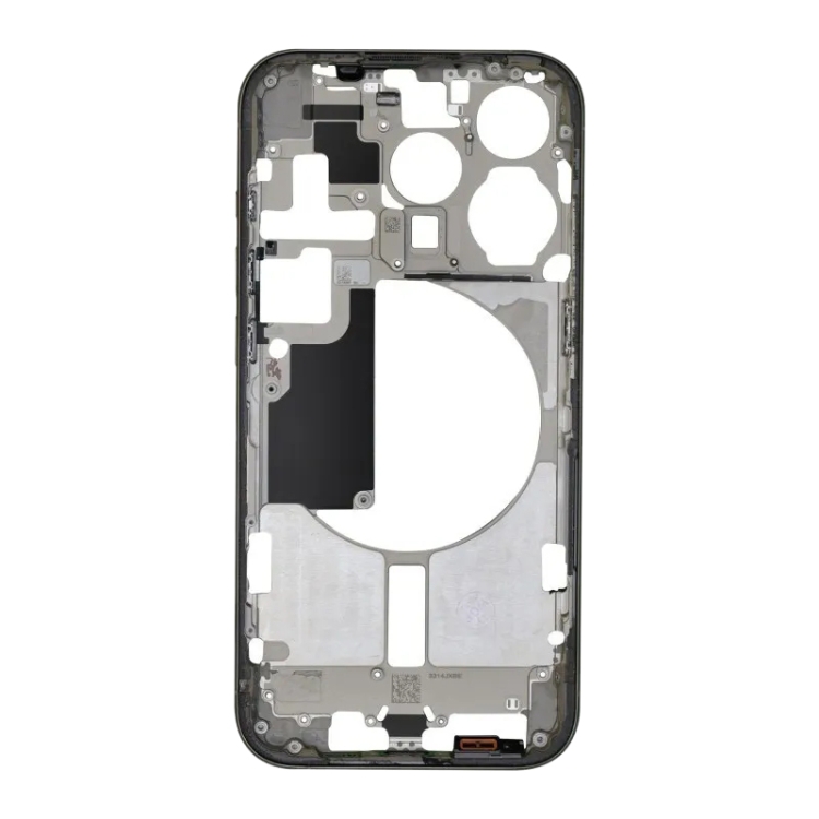 New iddle Frame Bezel Plate with Side Keys + Card Tray for iPhone 15 Pro