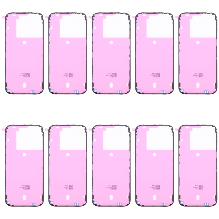 New Back Housing Cover Adhesive for iPhone 16 Pro 10pcs