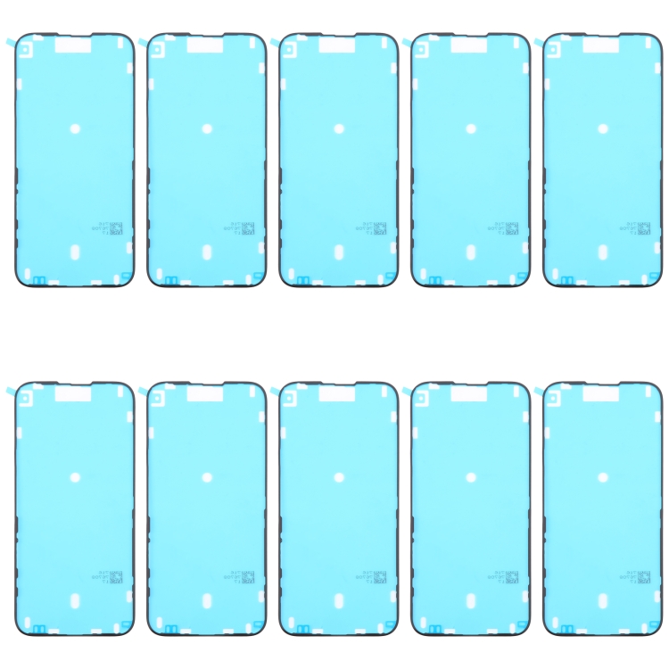 New LCD Frame Bezel Waterproof Adhesive Stickers for iPhone 16 Plus 10pcs