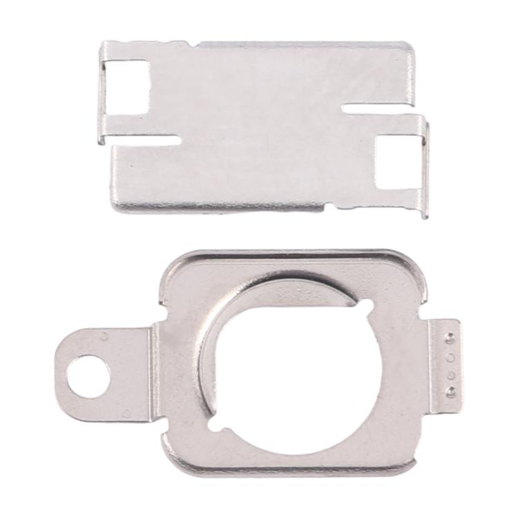 New 1 Pair Flashlight / Mic Iron Sheet Cover (On The Back Cover) for iPhone 15