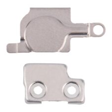 1 Pair Flashlight / Mic Iron Sheet Cover (On The Back Cover) for iPhone 15 Pro Max