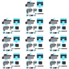 New Mainboard Heat Sink Sticker + FPC Sponge Foam Pads for iPhone 16 Pro 10 PCS/Pack