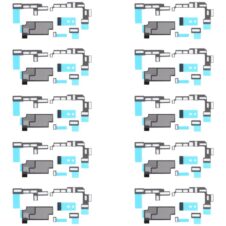 New Mainboard Heat Sink Sticker + FPC Sponge Foam Pads for iPhone 16 Plus