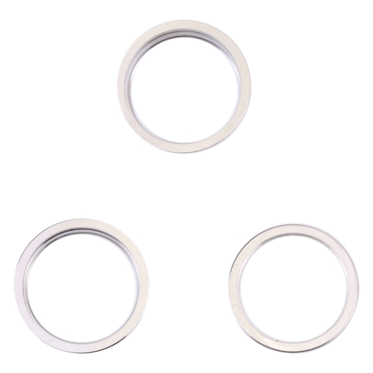 3PCS Rear Camera Glass Lens Metal Outside Protector Hoop Ring for iPhone 14 Pro Max - 图片 5