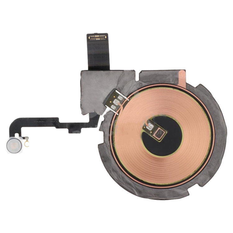 New NFC Wireless Charging Coil + Flashlight Flex Cable for iPhone 15 Pro
