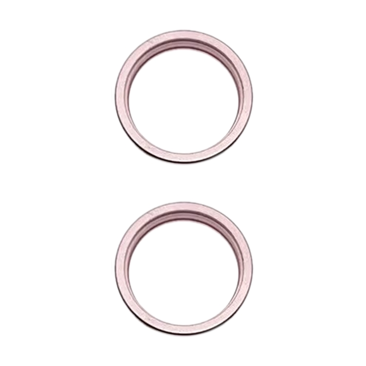 2pcs/set Rear Camera Glass Lens Metal Outside Protector Hoop Ring for iPhone 15 / 15 Plus - 图片 3