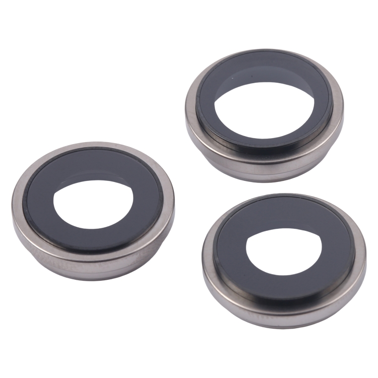 New Camera Lens Cover for iPhone 16 Pro 3pcs/Set (4 colors) - 图片 3