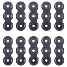 For Samsung Galaxy A05s SM-A057F 10pcs Original Rear Camera Lens Cover(Black)