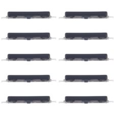 For Samsung Galaxy A14 SM-A145F 10pcs Volume Control Button (Black)