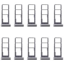 For Samsung Galaxy A14 5G SM-A146B 10pcs Original SIM Card Tray + SIM Card Tray + Micro SD Card Tray (Black/Purple/Green/Silver)